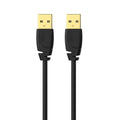 USB Cable: A male to A male, 2m
