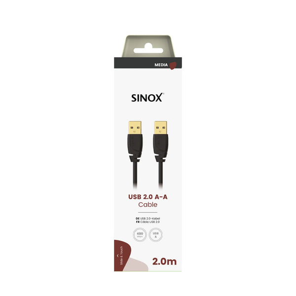 USB-kabel: A han til A han, 2m