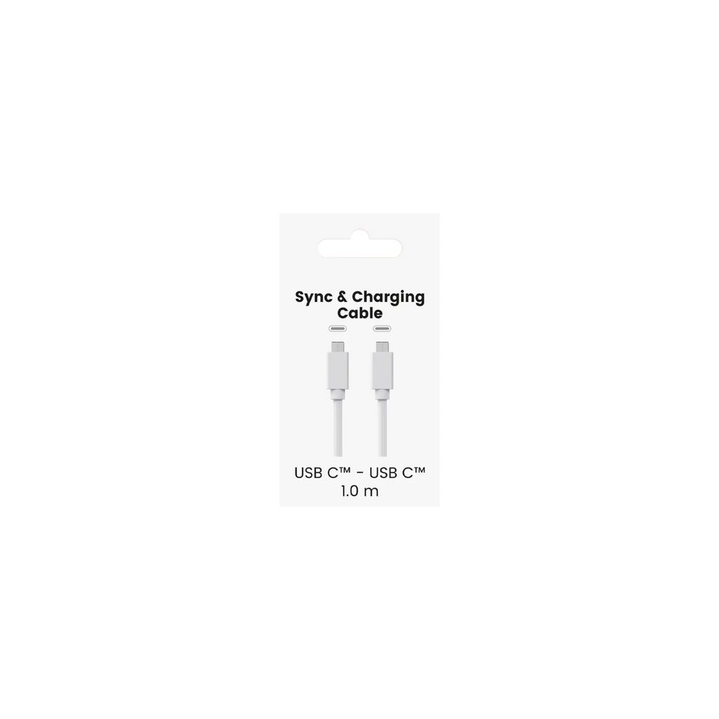 USB Cable: C 2.0 male to C 2.0 male, 1m