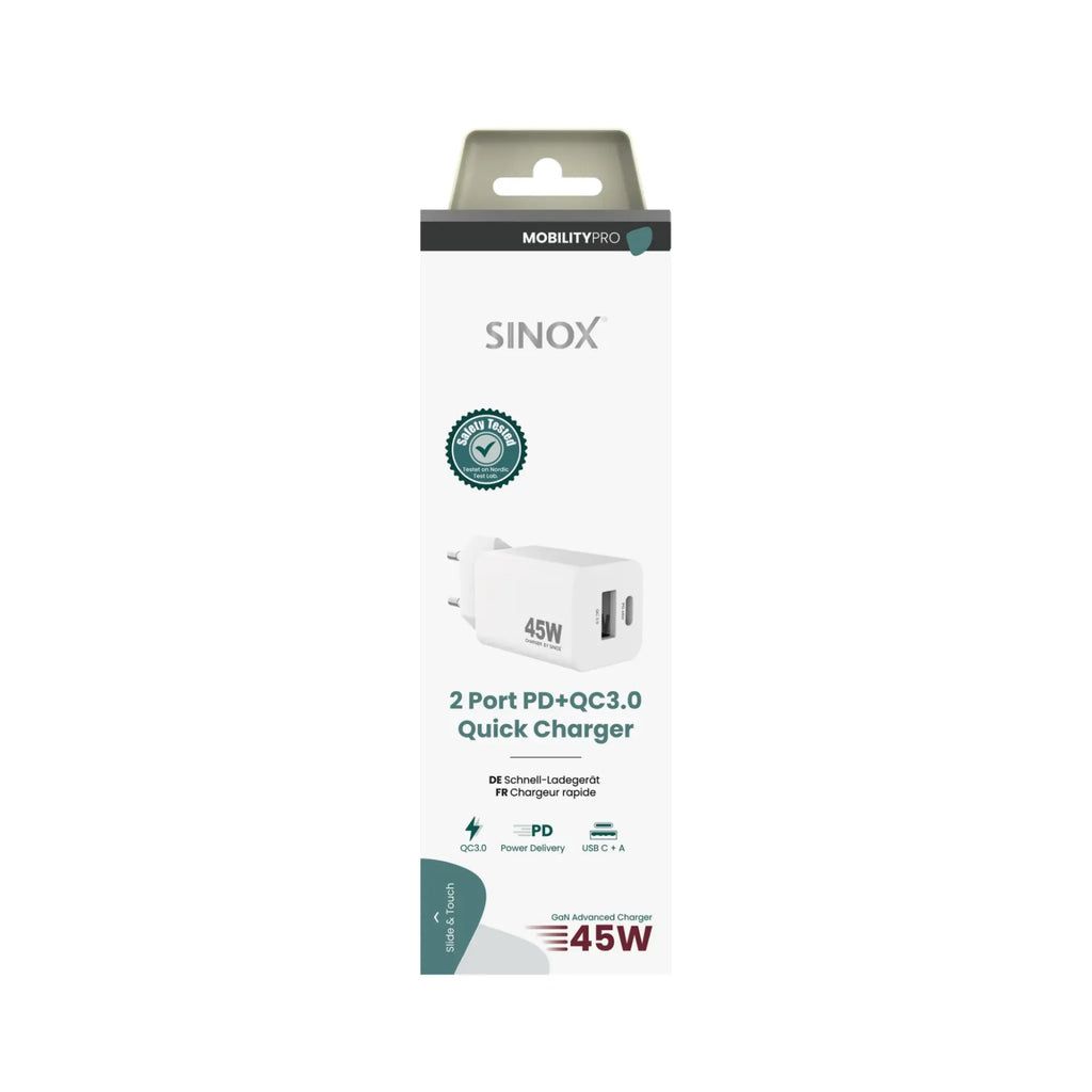 USB-C PD 45W Charger (EU plug)
