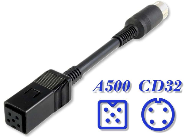 Amiga 500 til CD32 strøm-adapter