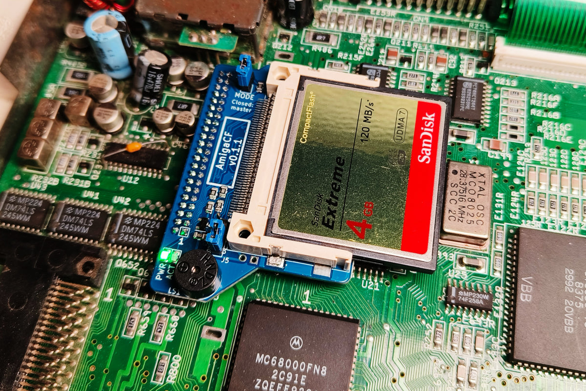 AmigaCF - Clicking CF Adapter