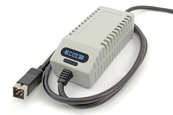 Commodore 128 Power Supply with OLED Screen