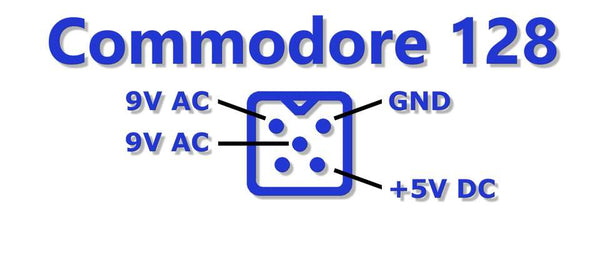 Commodore 128 Power Supply