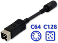 C64 to C128 PSU Adapter Cable