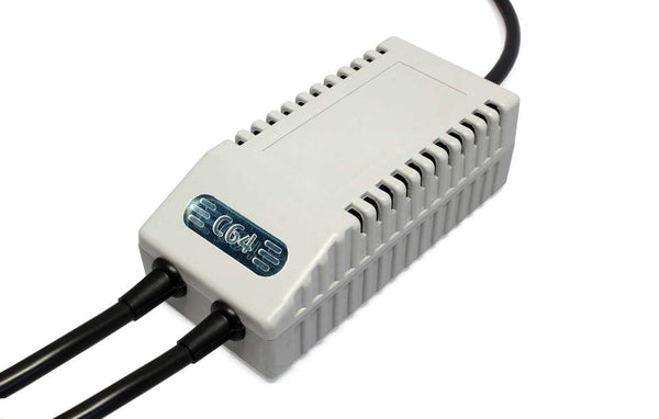 Dobbelt C64/VIC-20 + diskettedrev-strømforsyning