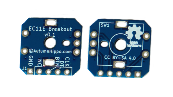 EC11E rotary encoder adapterprint (breakout board)