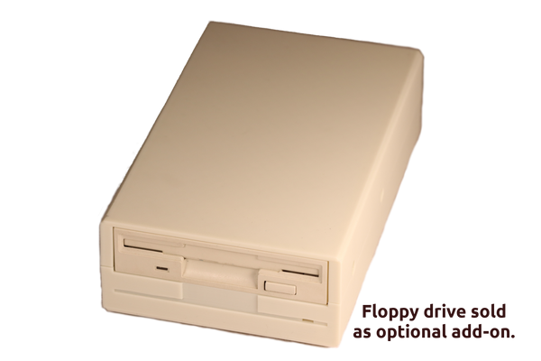 Greaseweazle v4.1 monteret i kabinet til 3,5"-drev