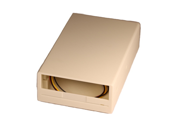 Greaseweazle v4.1 monteret i kabinet til 3,5"-drev