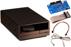Greaseweazle v4.1 mounted in 3.5" drive enclosure
