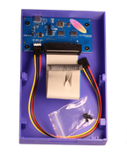Greaseweazle v4.1 mounted in 3.5" drive enclosure