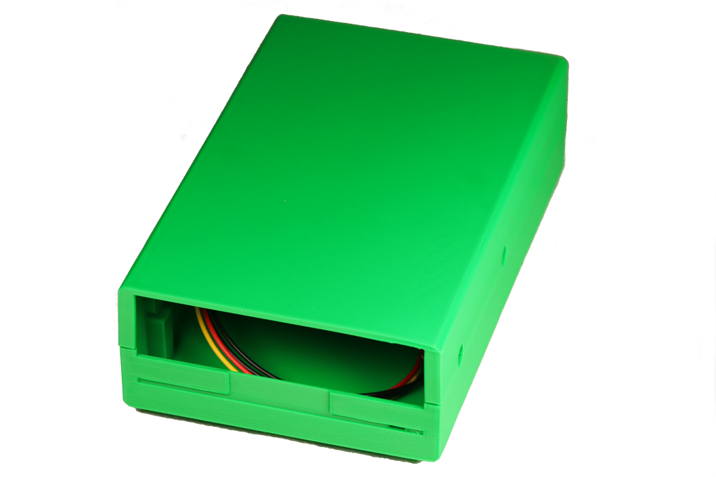 Greaseweazle v4.1 mounted in 3.5" drive enclosure