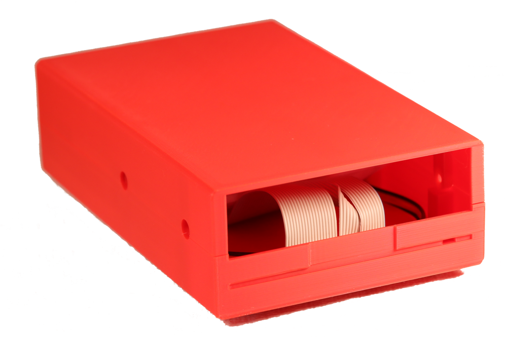 Greaseweazle v4.1 mounted in 3.5" drive enclosure
