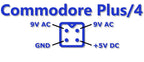 Commodore Plus/4 Power Supply with OLED Screen