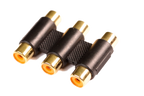 RCA Coupler ×3