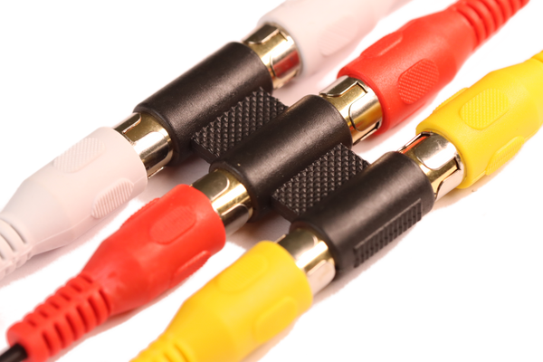 RCA-kobling ×3