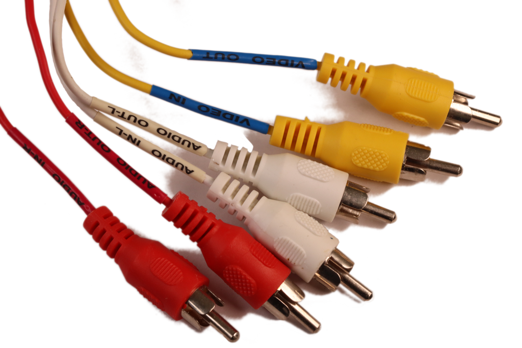 SCART to RCA AV cable