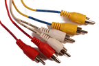 SCART to RCA AV cable