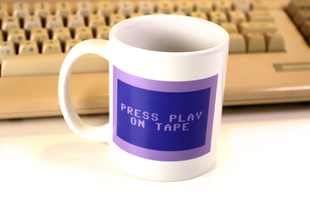 Press Play On Tape mug