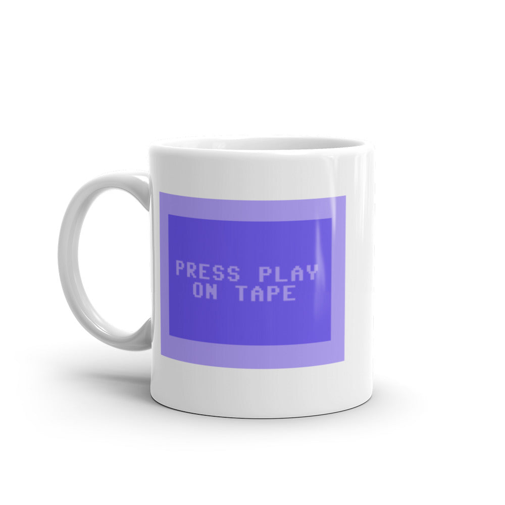 Press Play On Tape mug