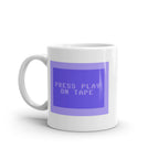 Press Play On Tape mug